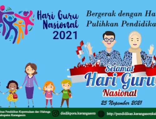 Selamat Hari Guru Nasional 2021